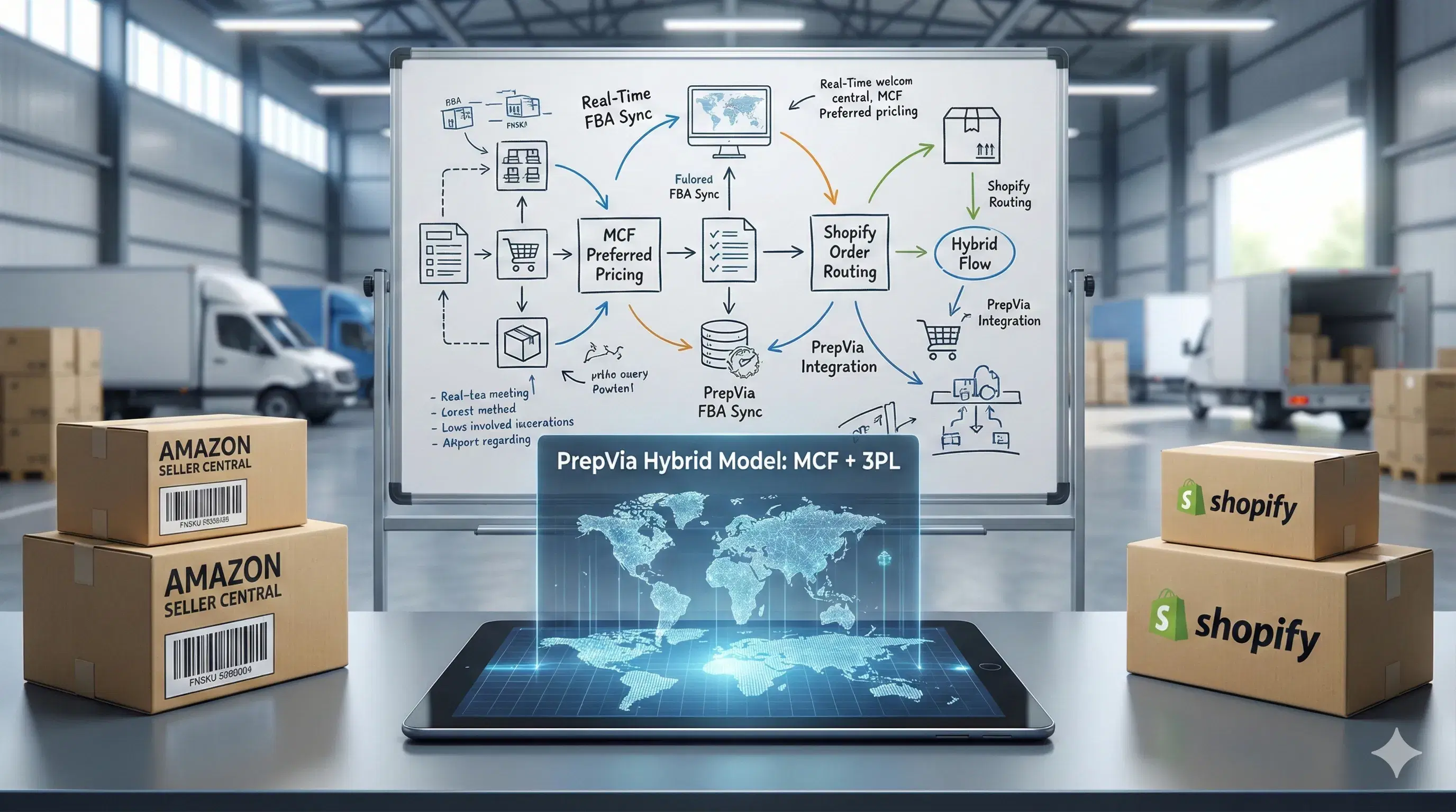 Amazon and Shopify Fulfillment: How to Sync Inventory and Master Multichannel Logistics