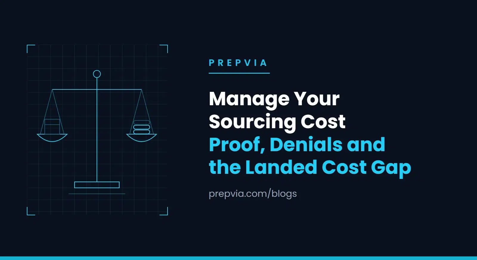 Manage Your Sourcing Cost for a Large Catalog: What Amazon Accepts, Why It Declines, and the Gap to Landed Cost