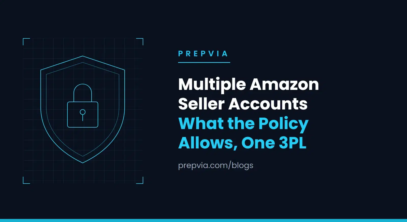 Multiple Amazon Seller Accounts for a Multi-Brand Company: What Amazon's Policy Allows and How to Keep Them Separate at One 3PL