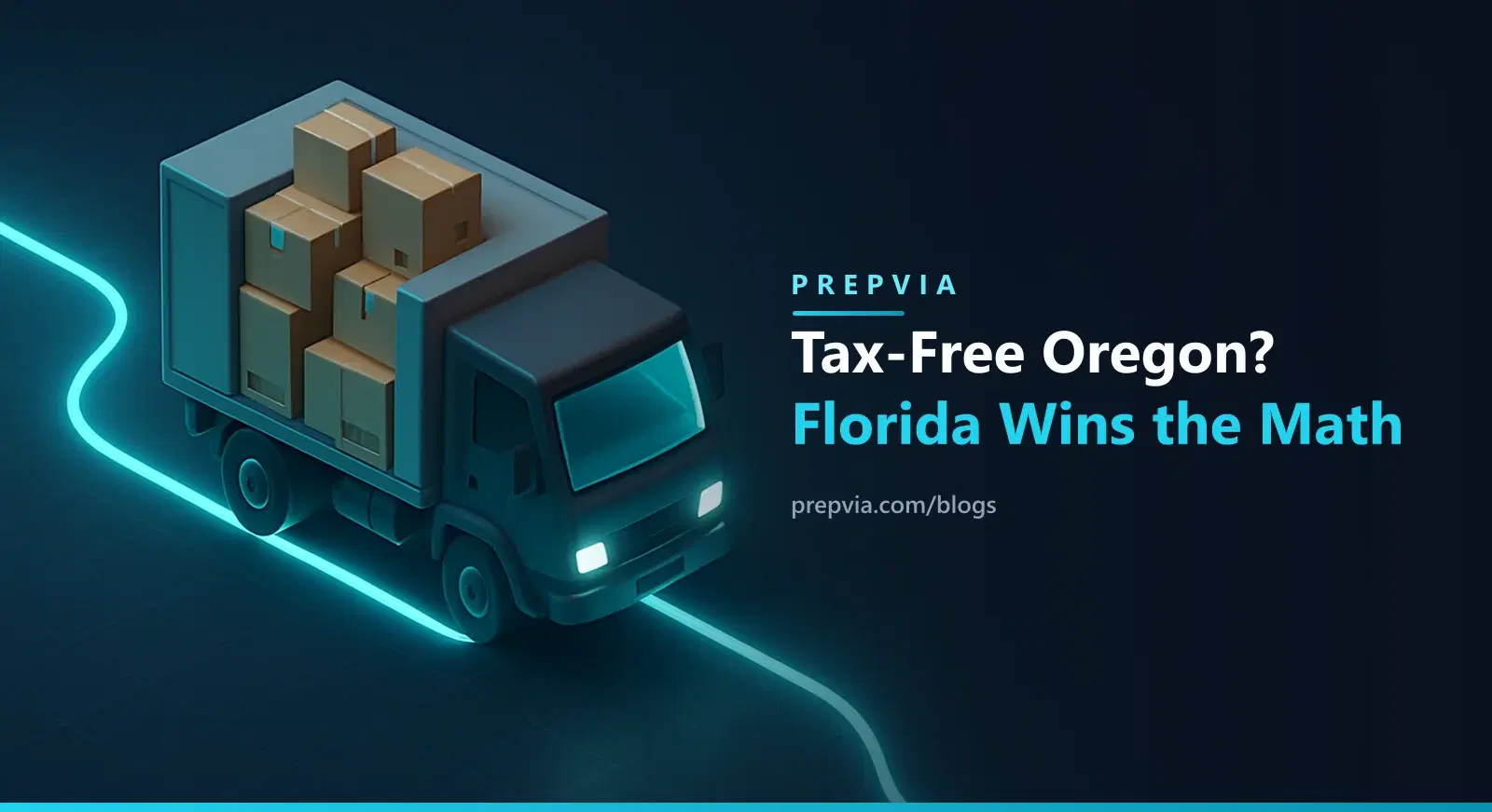 Florida FBA Prep Center vs Tax-Free Oregon: The Real Math