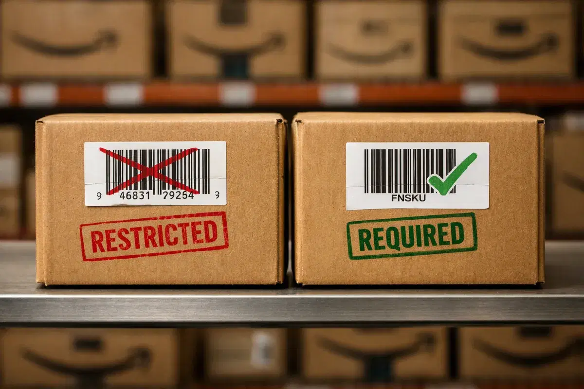 Amazon's Manufacturer Barcode Crackdown: Why Resellers Must Use FNSKU Labels in 2026