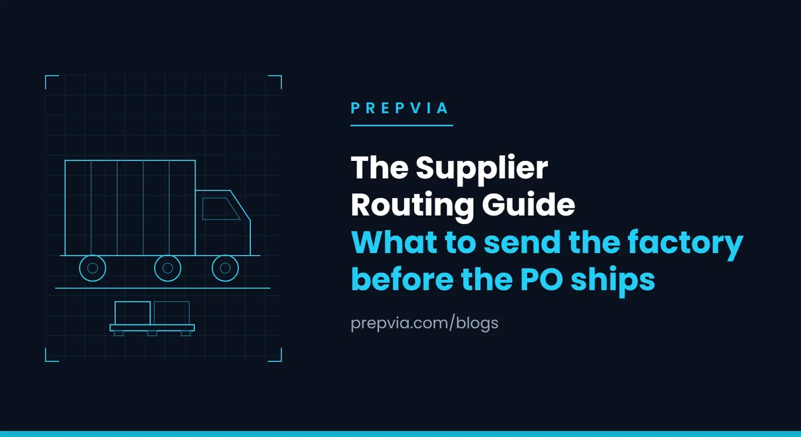 The Supplier Routing Guide for Amazon-Bound Freight: What to Send the Factory Before the PO Ships