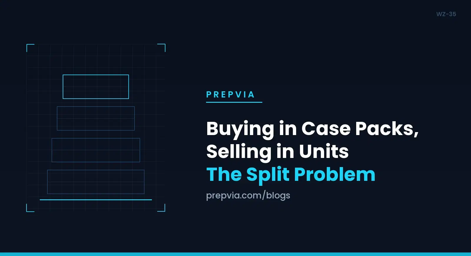Buying in Case Packs, Selling in Units: The Split Problem