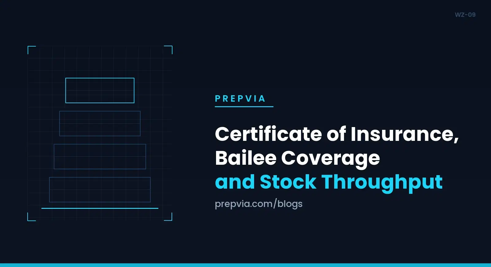 Certificate of Insurance, Bailee Coverage and Stock Throughput