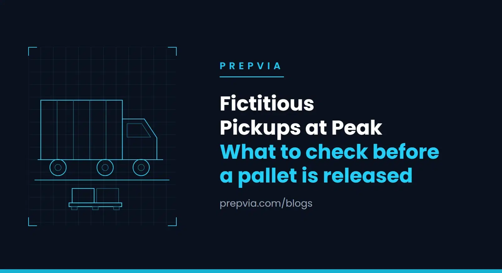 Fictitious Pickups at Peak: How a Pallet Should Be Released to a Carrier, Read Against CargoNet and FBI Guidance