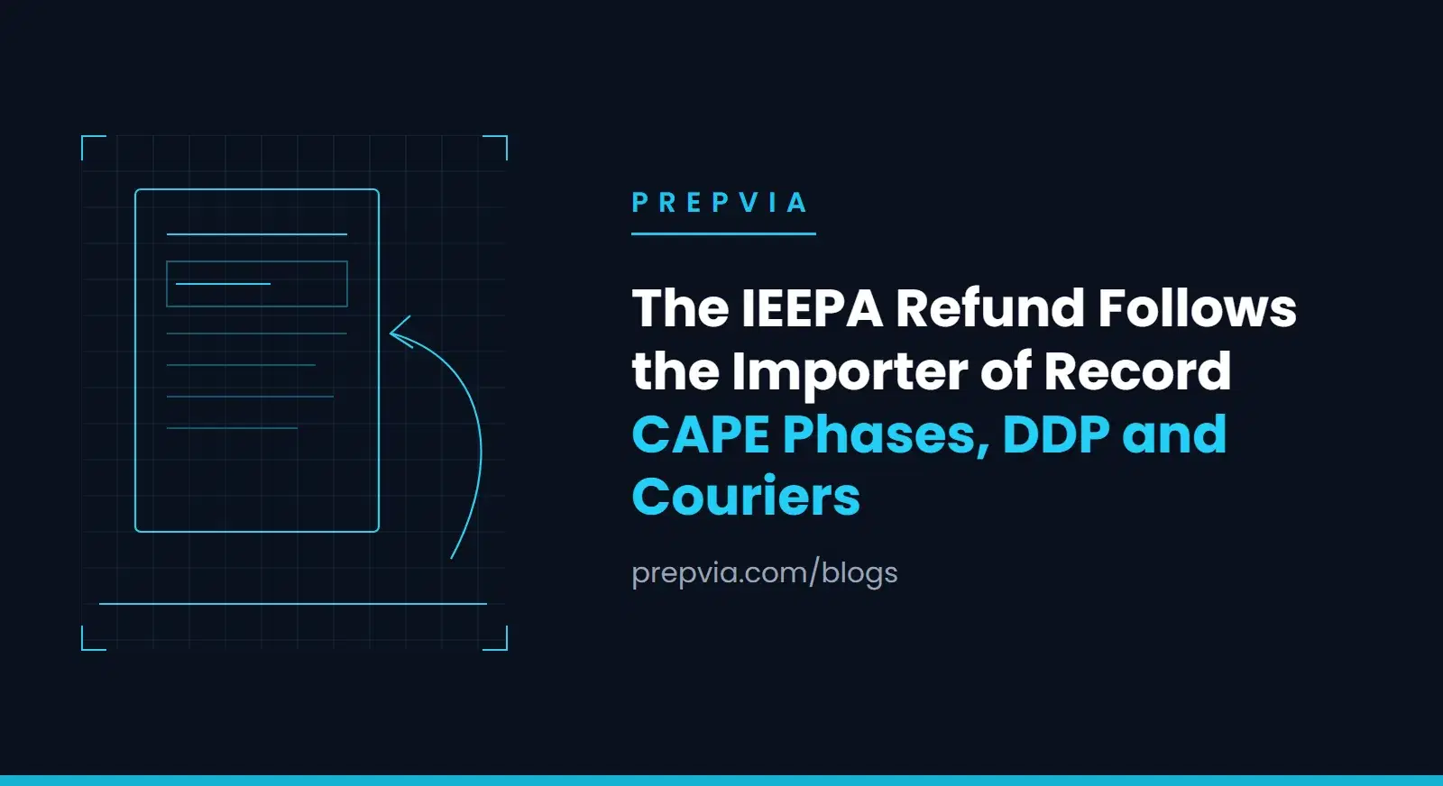 The IEEPA Refund Follows the Importer of Record: CAPE Phases, DDP, Couriers and What Is Left to Recover