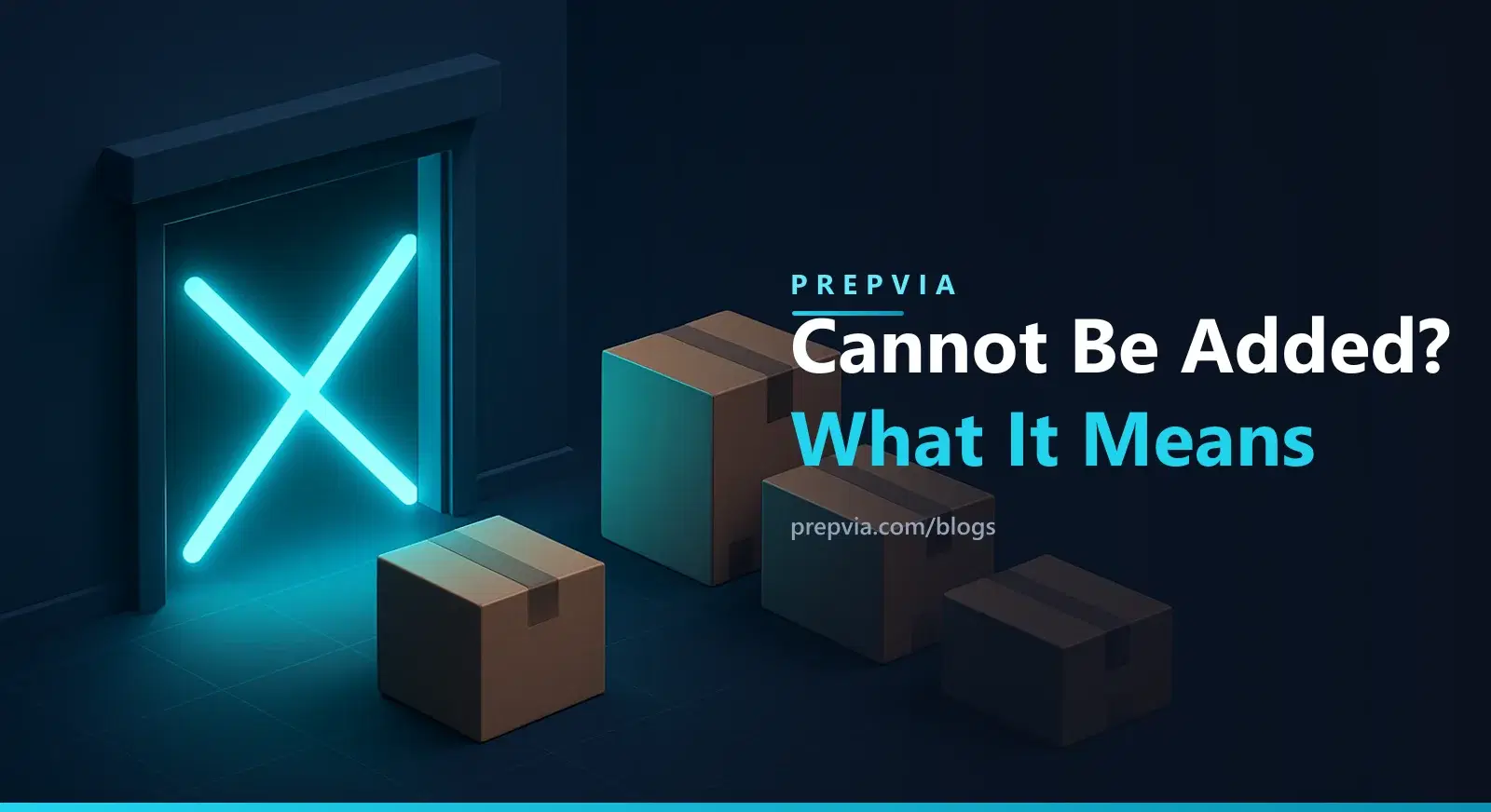 Items Cannot Be Added to Your FBA Shipment: What It Means