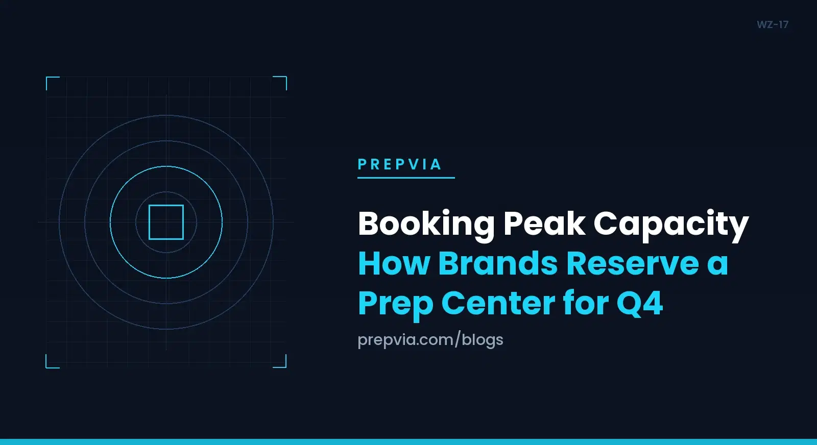 Booking Peak Capacity: How Brands Reserve a Prep Center for Q4