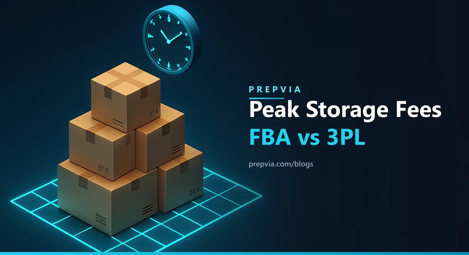 Peak Storage Fees 2026: The Q4 Math of FBA vs a 3PL