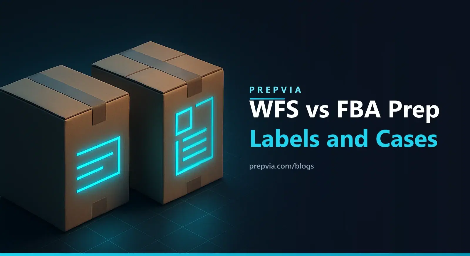 Walmart WFS Prep vs FBA Prep: Labels, Cases and 2026 Fees